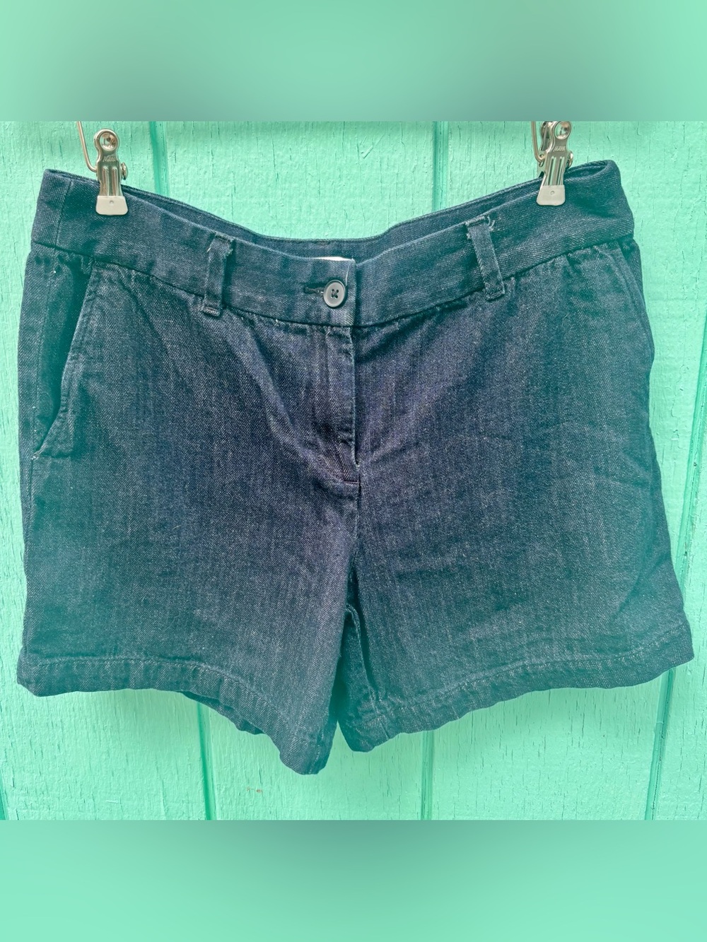Loft Dark Wash 6" Women's Shorts Size 10